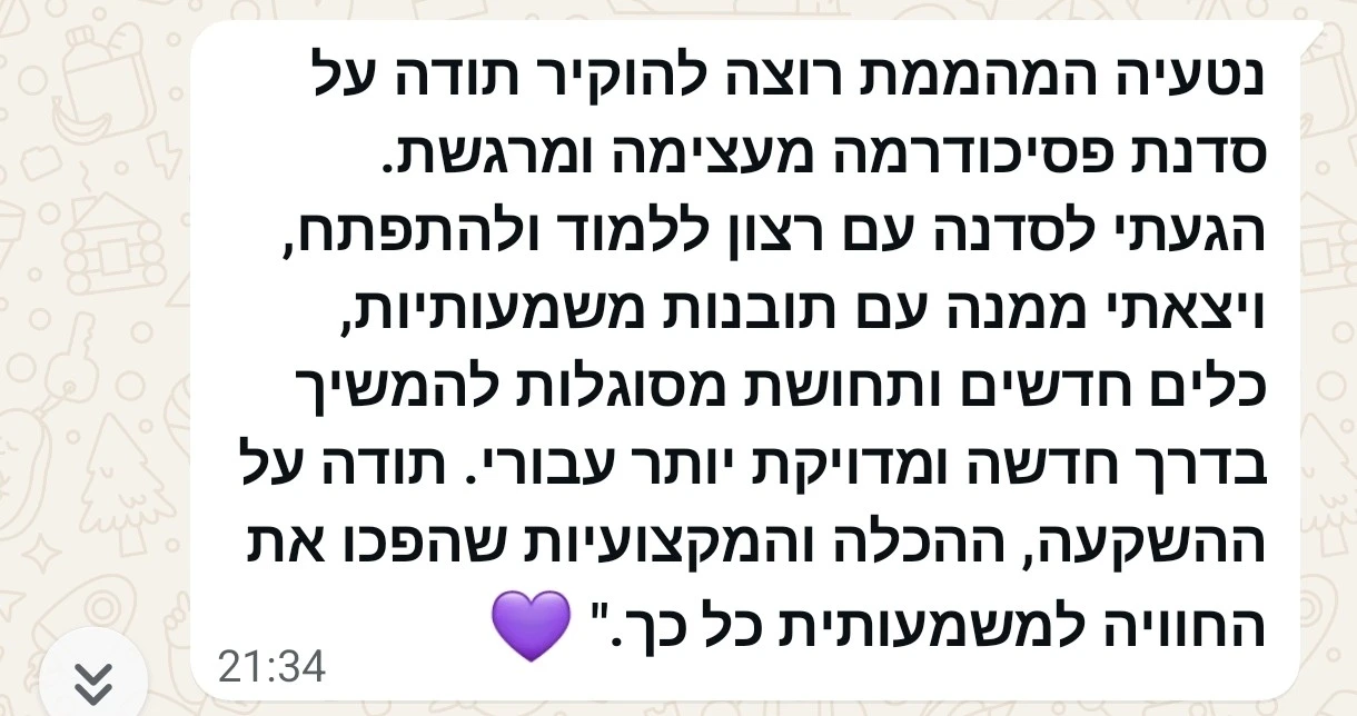 המלצה 