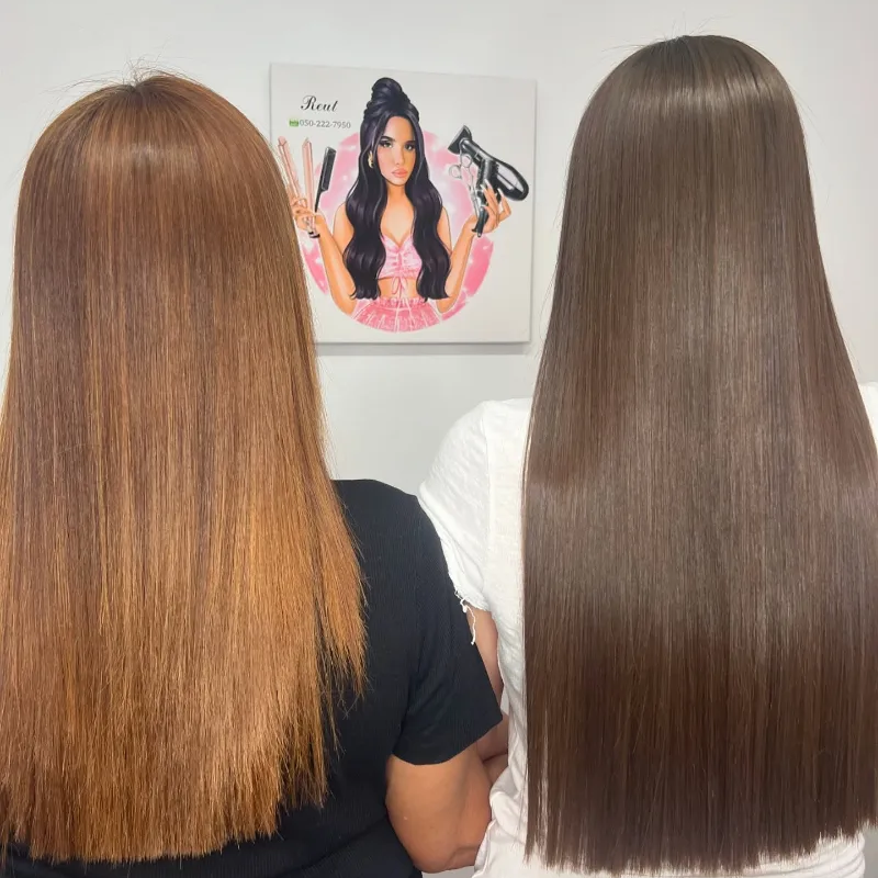 החלקות ותוספות שיער