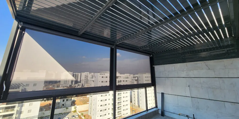 פתרונות הצללה והתקנת פרגולות מאלומיניום | נובה אלומיניום