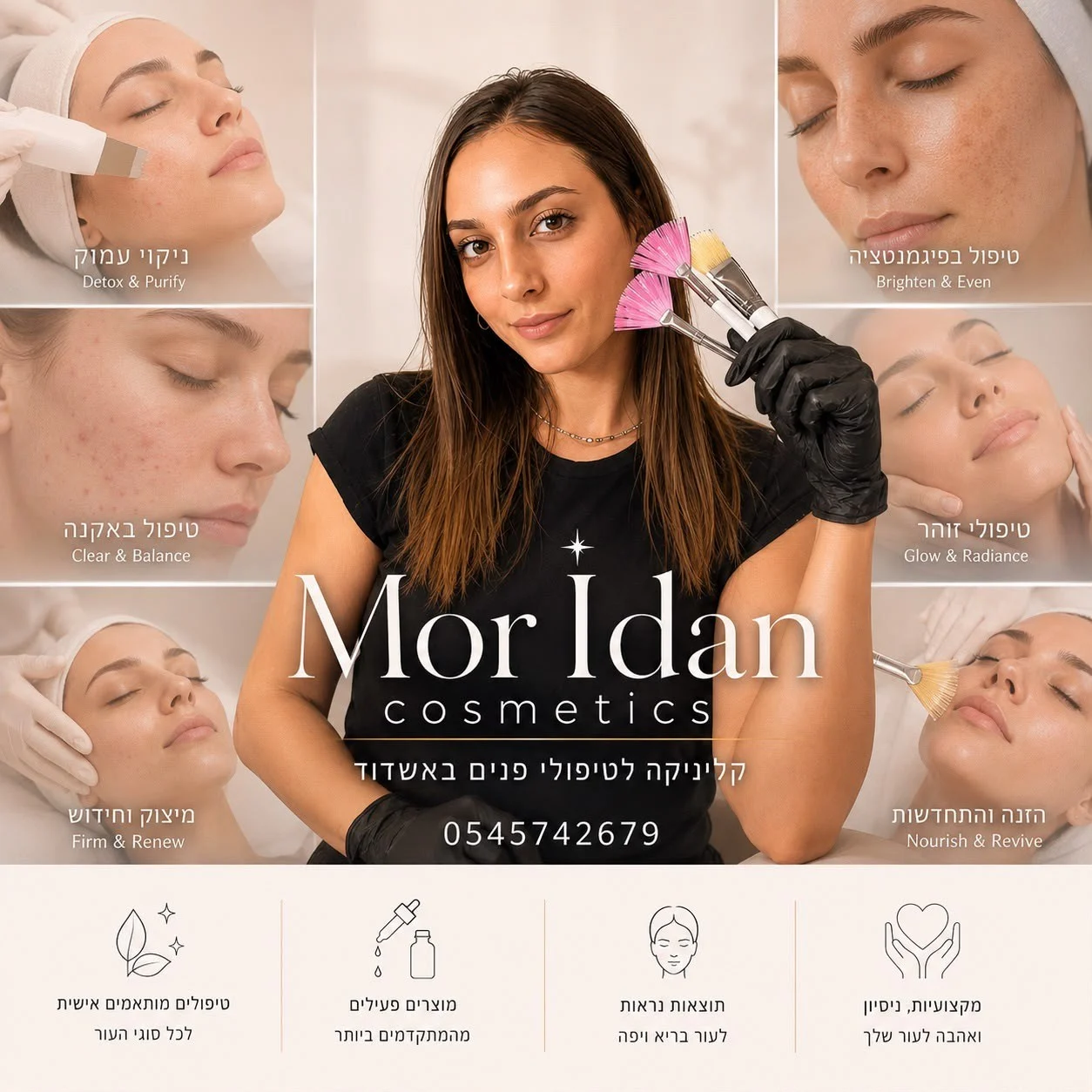 קצת עליי || מור עידן קוסמטיקס- MOR IDAN cosmetics