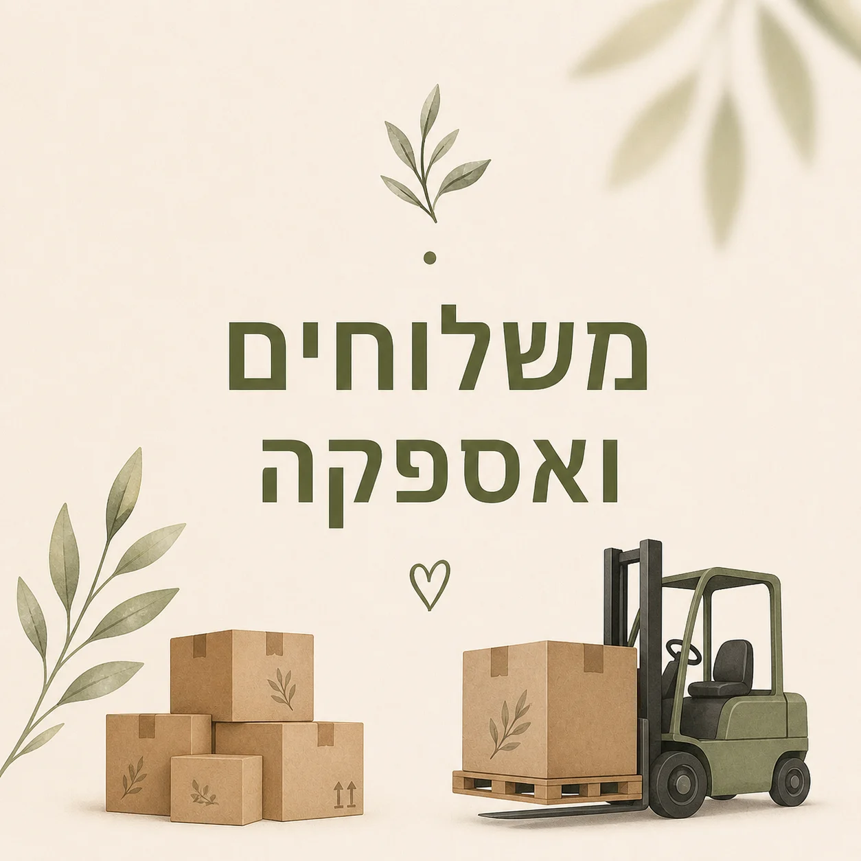 משלוחים ואספקה