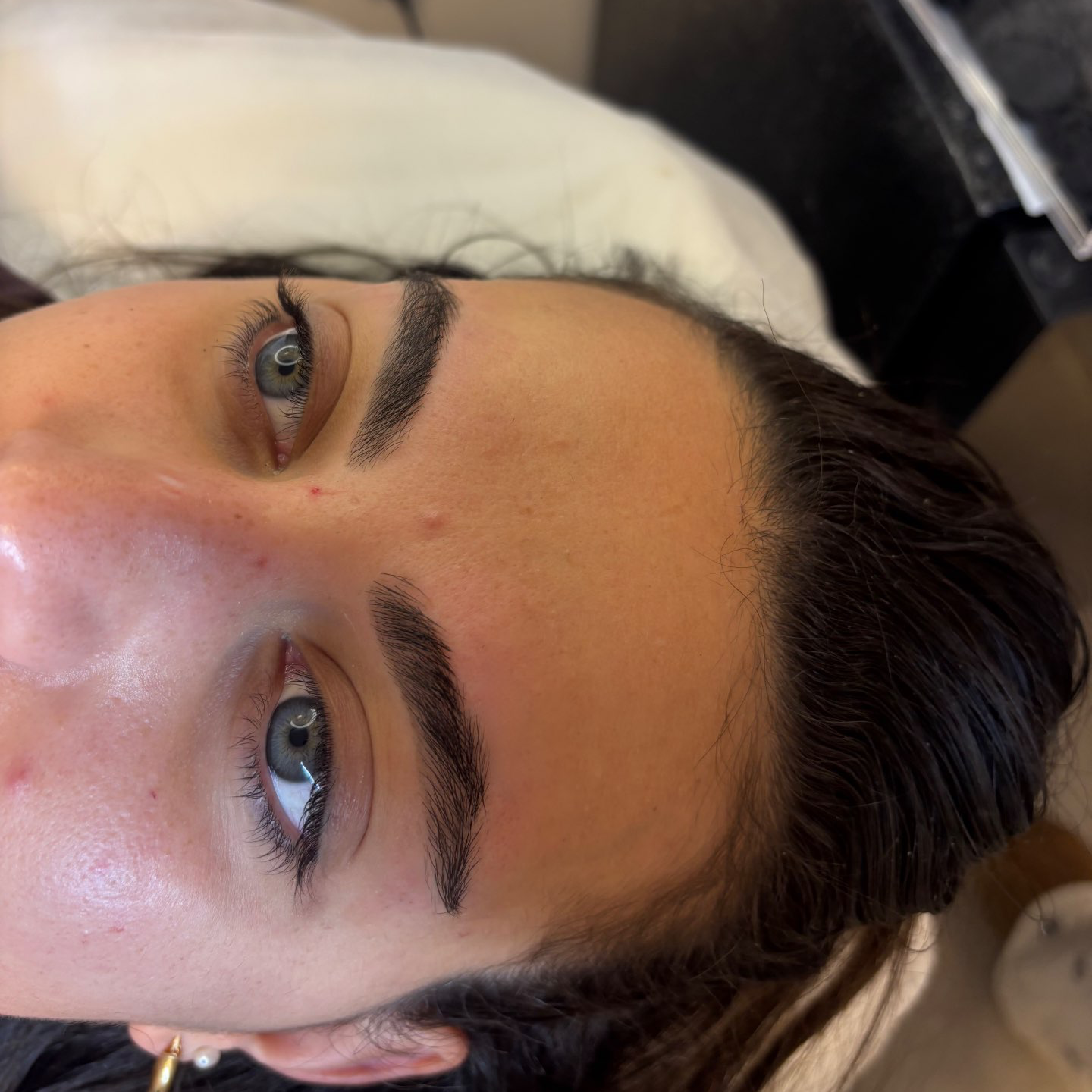 עיצוב גבות + שפם