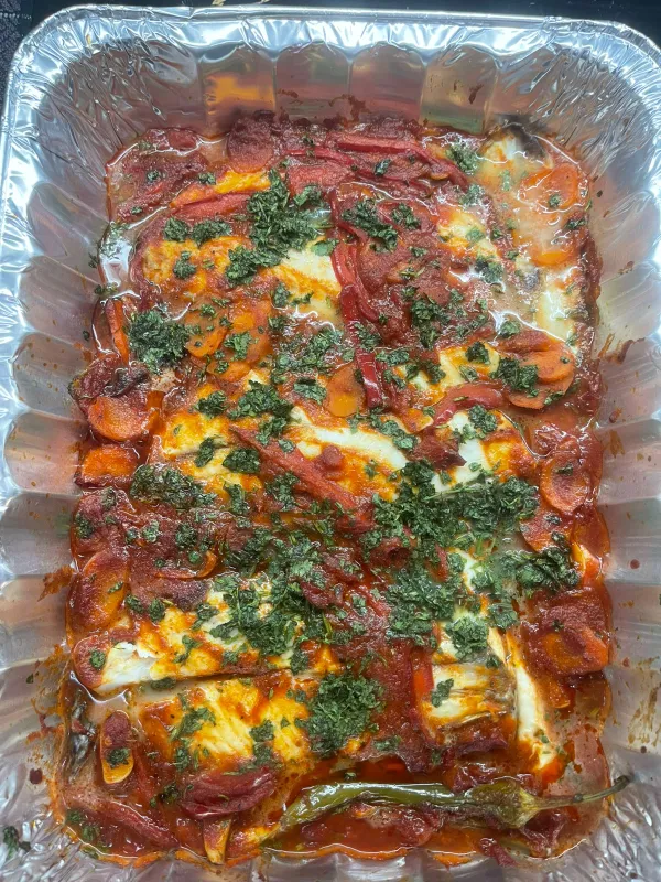 Moroccan white fish (4 pieces)