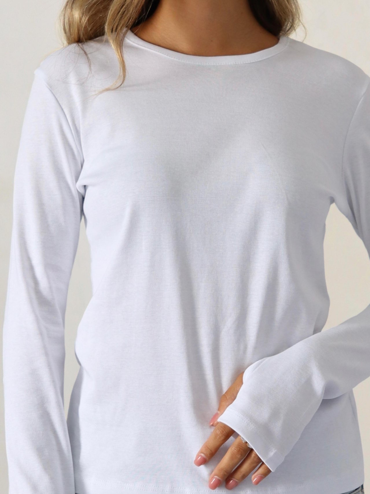 חולצת בייסיק כפפה דקה