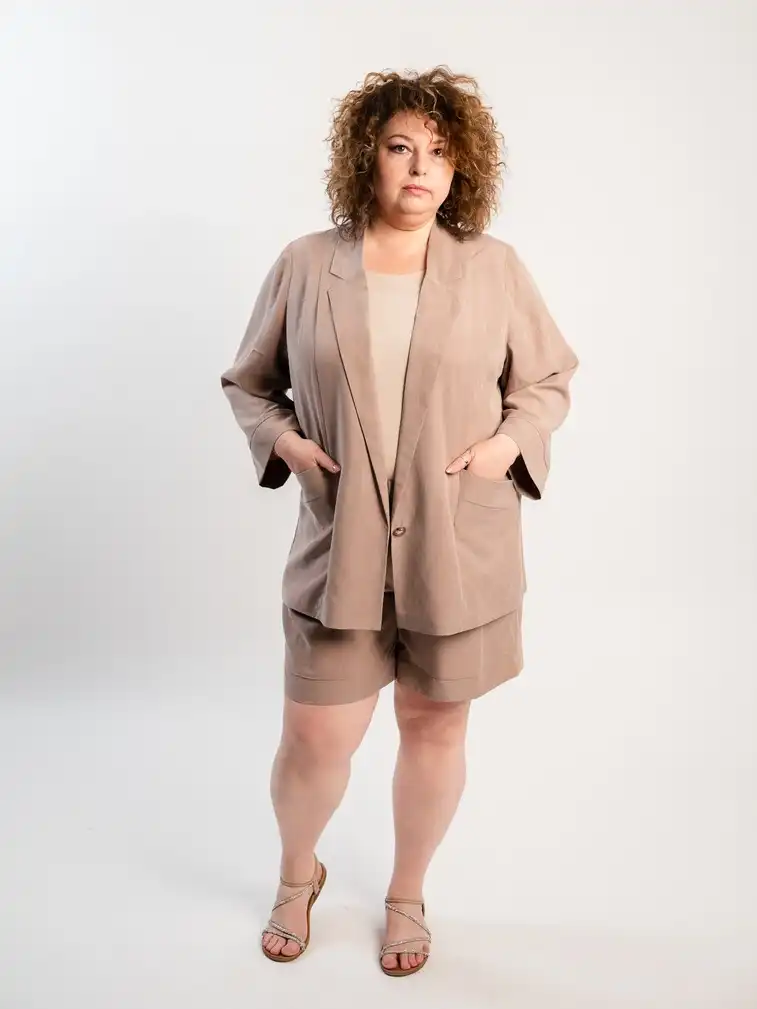 ג'קט MALCA חול