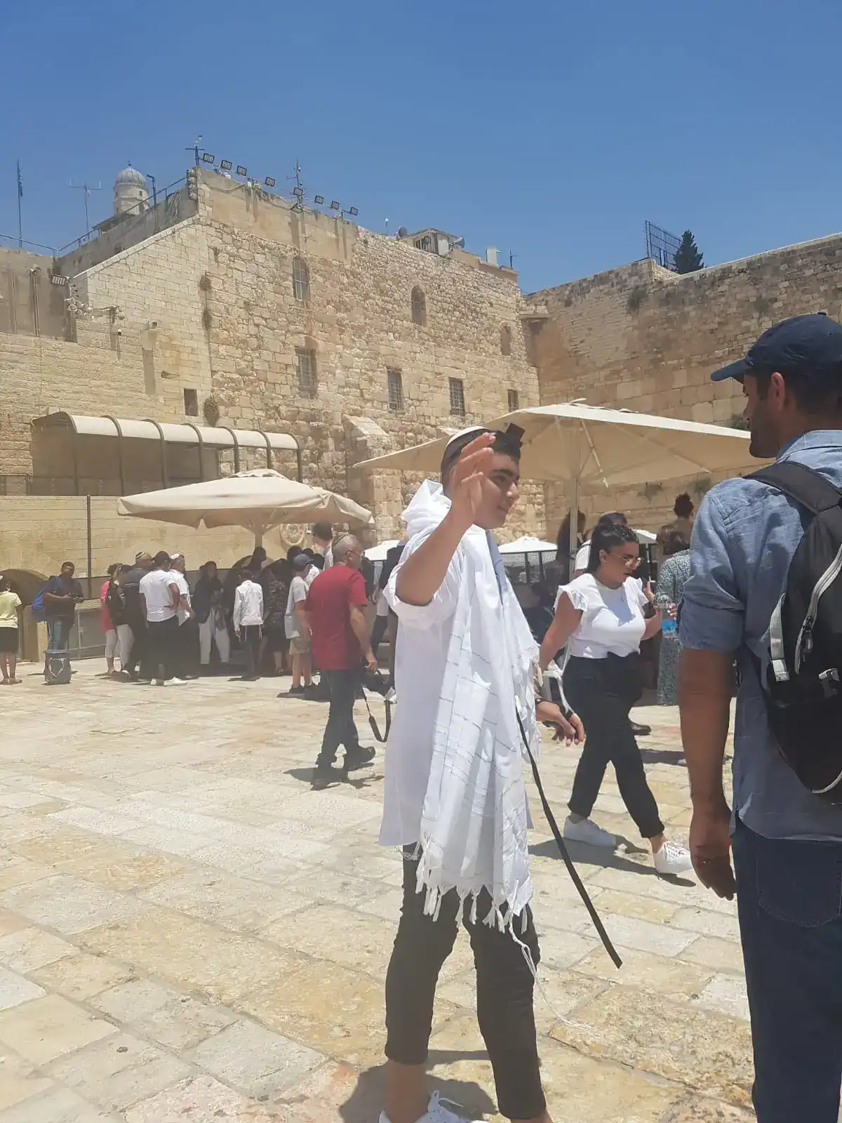 חגיגת בר מצווה בכותל