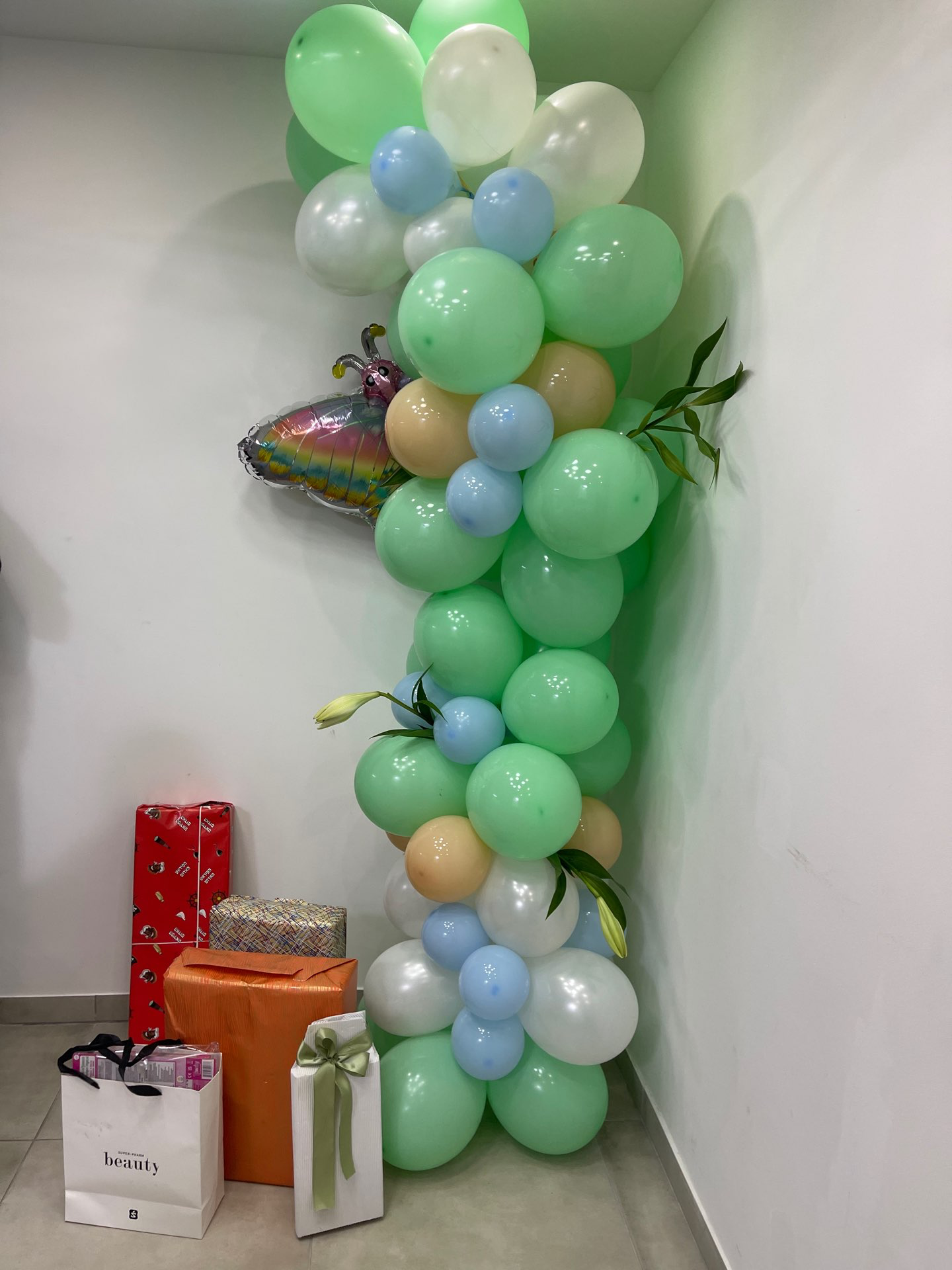 בלונים -קונספט טינקרבל 💚🧚‍♂️