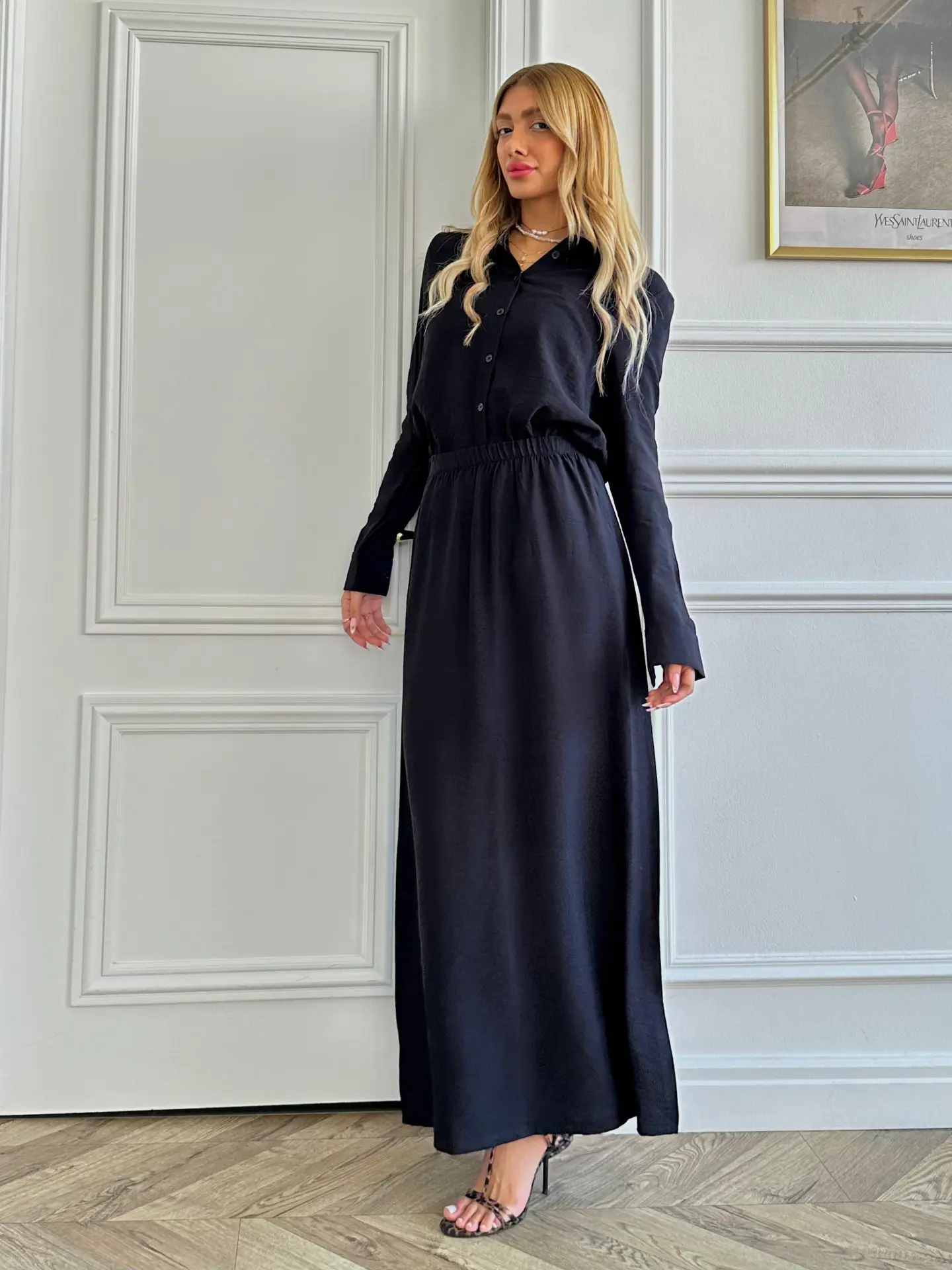 חליפת ליאל שחורה