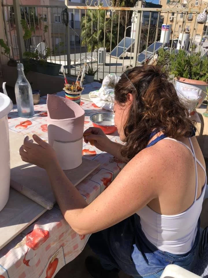 סדנת קרמיקה למסיבת רווקות