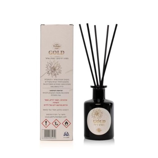 מפץ ריח דפיוזר מקלות שחורים – GOLD