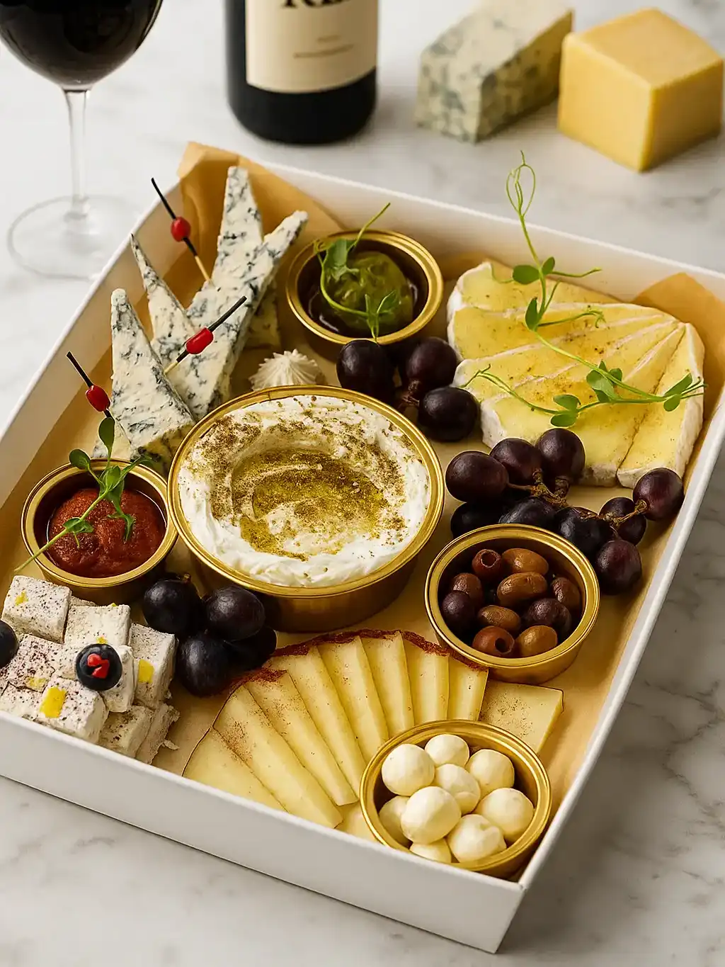 מגש גבינות מובחרות