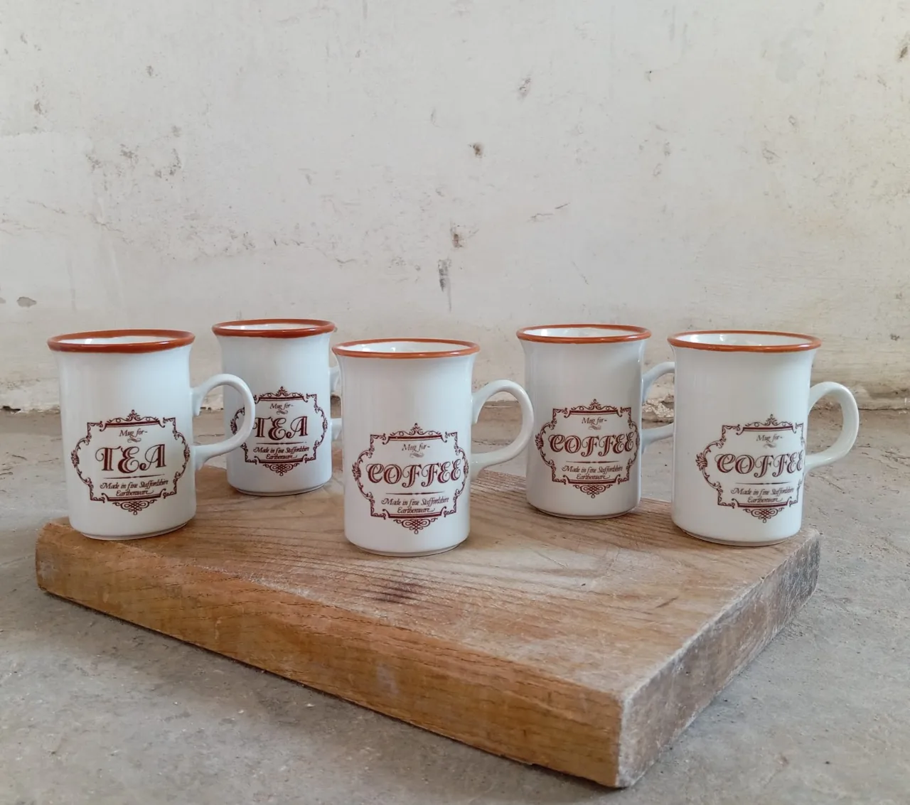 ספלי וינטג׳ לקפה ותה