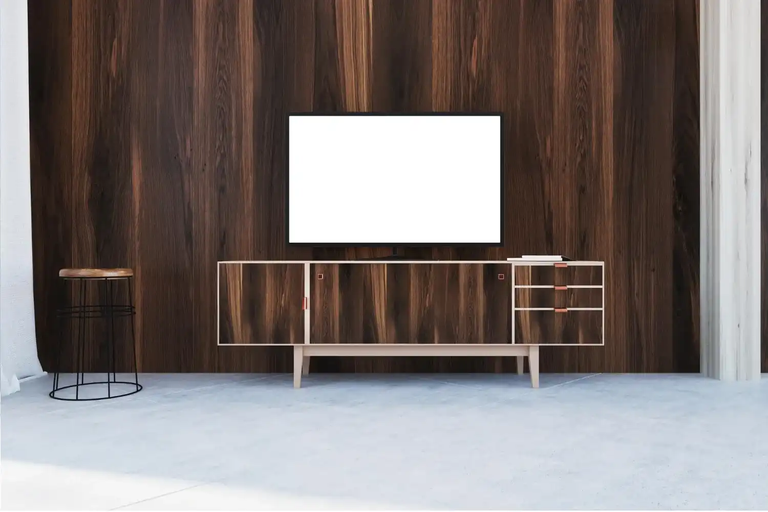 עיצוב קיר טלוויזיה