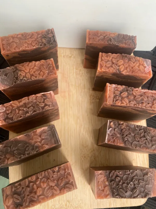 סבון קפה בוץ (מים המלח) ☕️מוכן לשימוש 23/1/26