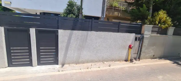 גדר אלומיניום דגם דניאל