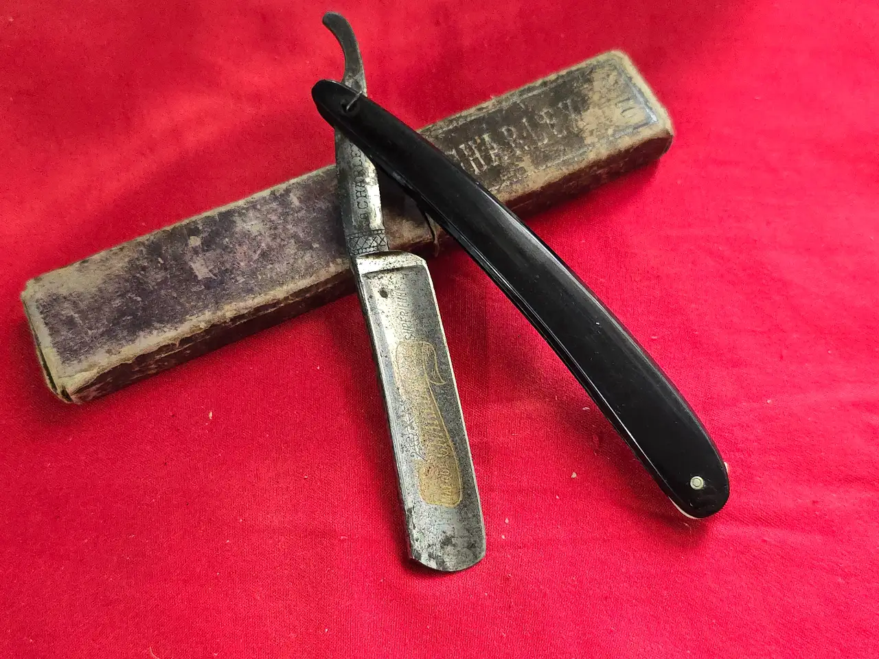 תער ספרים ישן מאד מאד באריזה מקורית במצב טוב