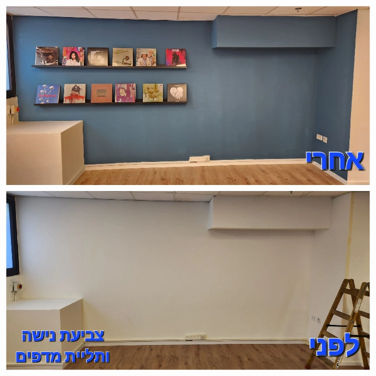 תליית מדפים 
