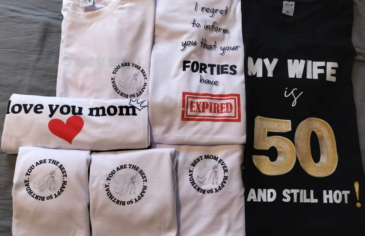 חולצות בהדפסה אישית