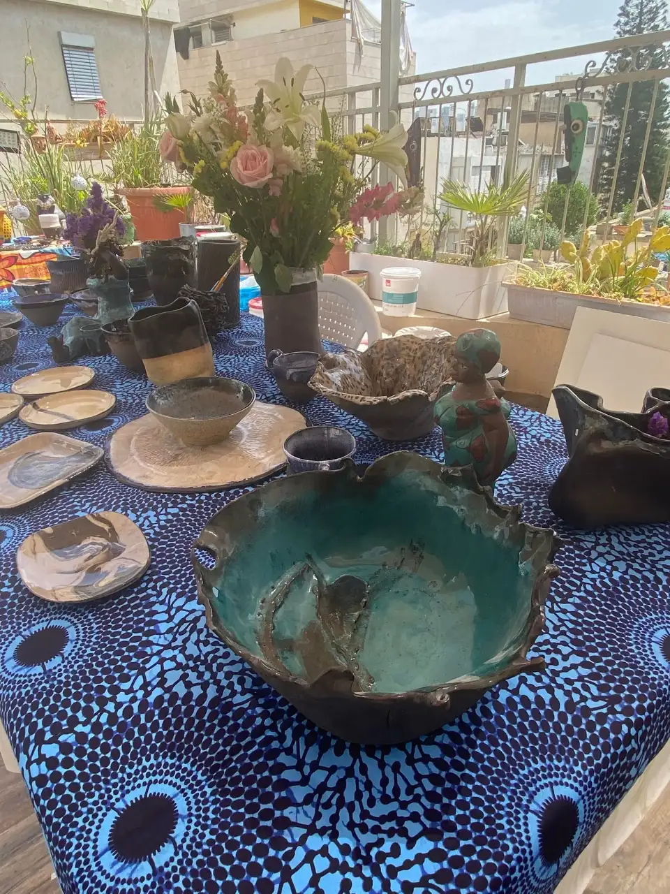 סדנת קרמיקה למסיבת רווקות