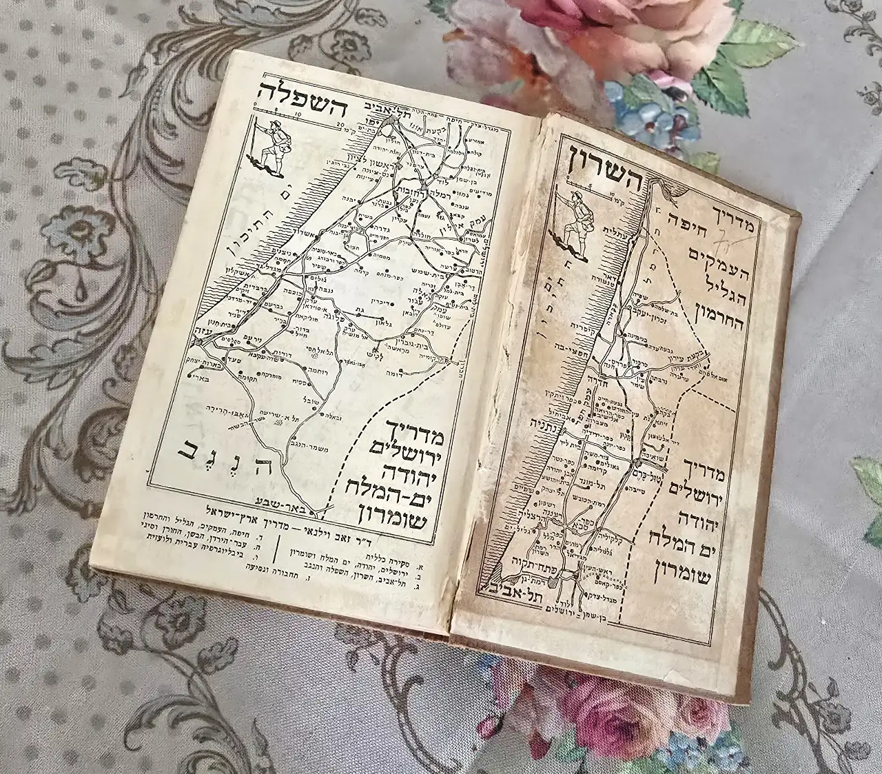 מדריך ארץ ישראל, תל אביב השרון, השפל והנגב- ד"ר זאב וילנאי, 1955