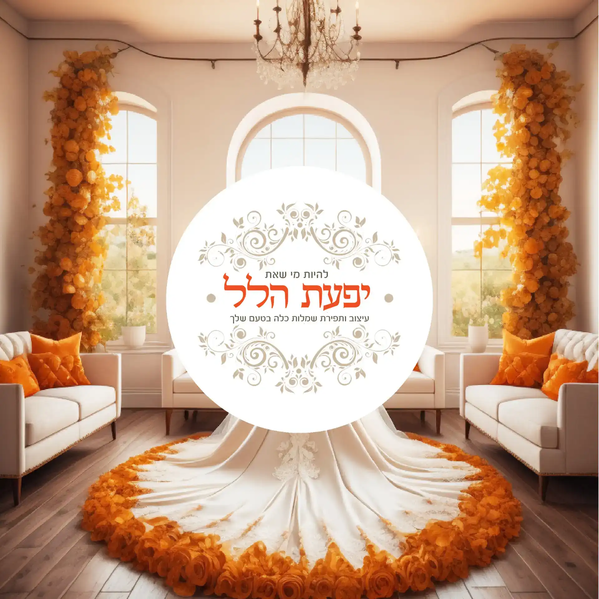 בניית מותג - יפעת הלל שמלות כלה