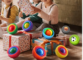 כדור "ספינר" לתינוקות, פעוטות, ילדים ומבוגרים