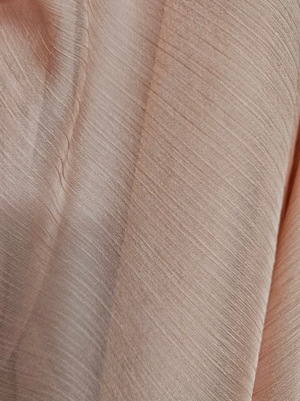 שיפון משי מקומט