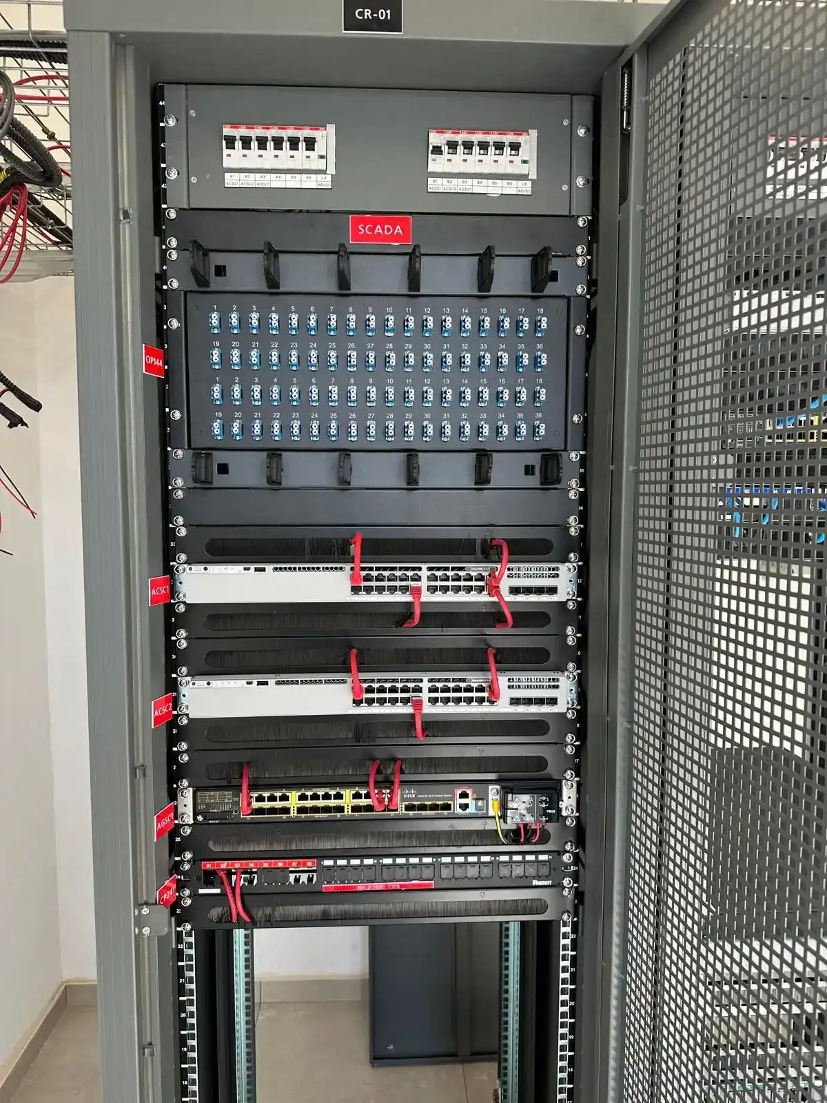 פרויקט חשמול רכבת ישראל SCADA