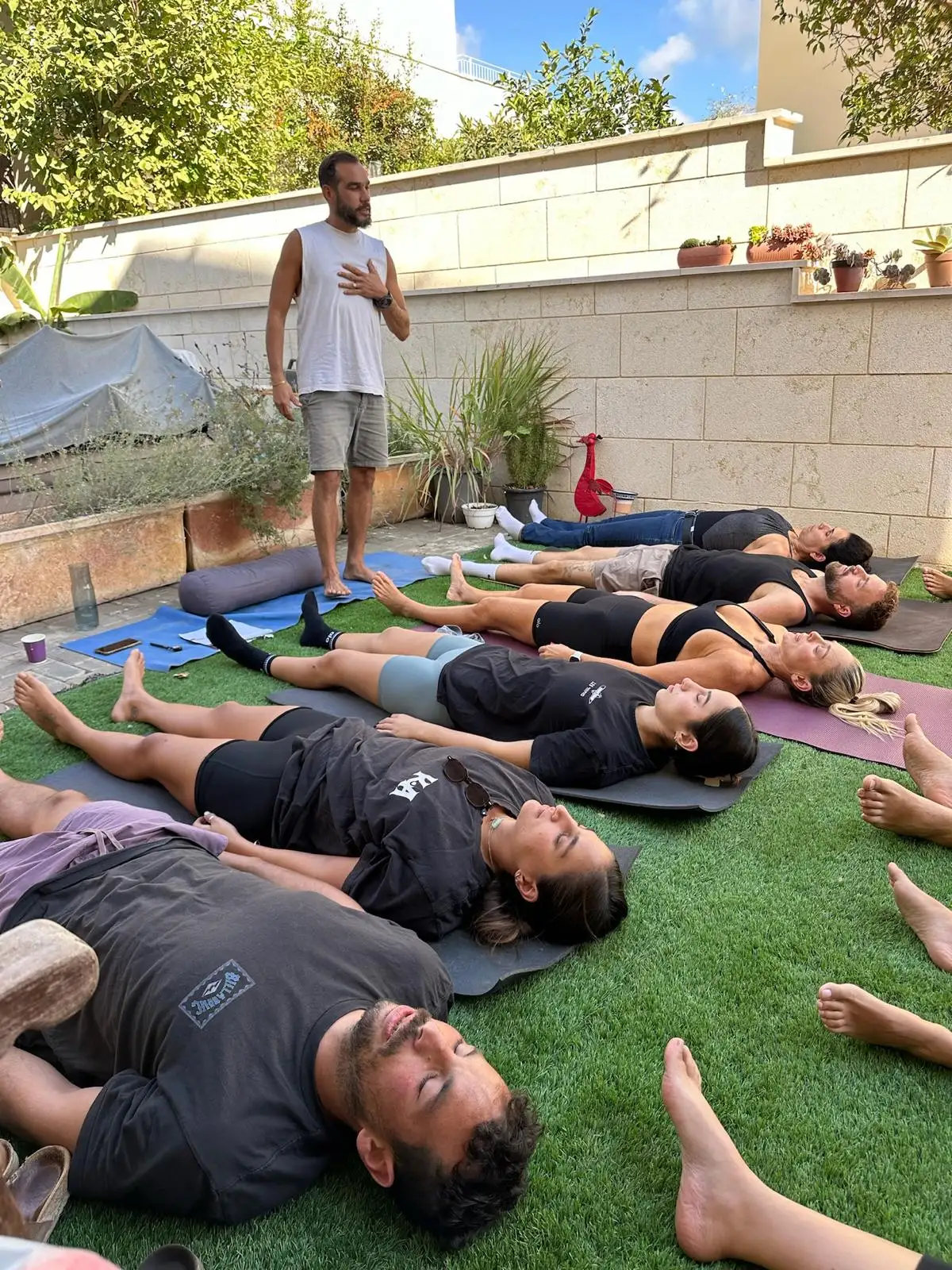 סדנת נשימות ואמבטיית קרח לקבוצות וארגונים