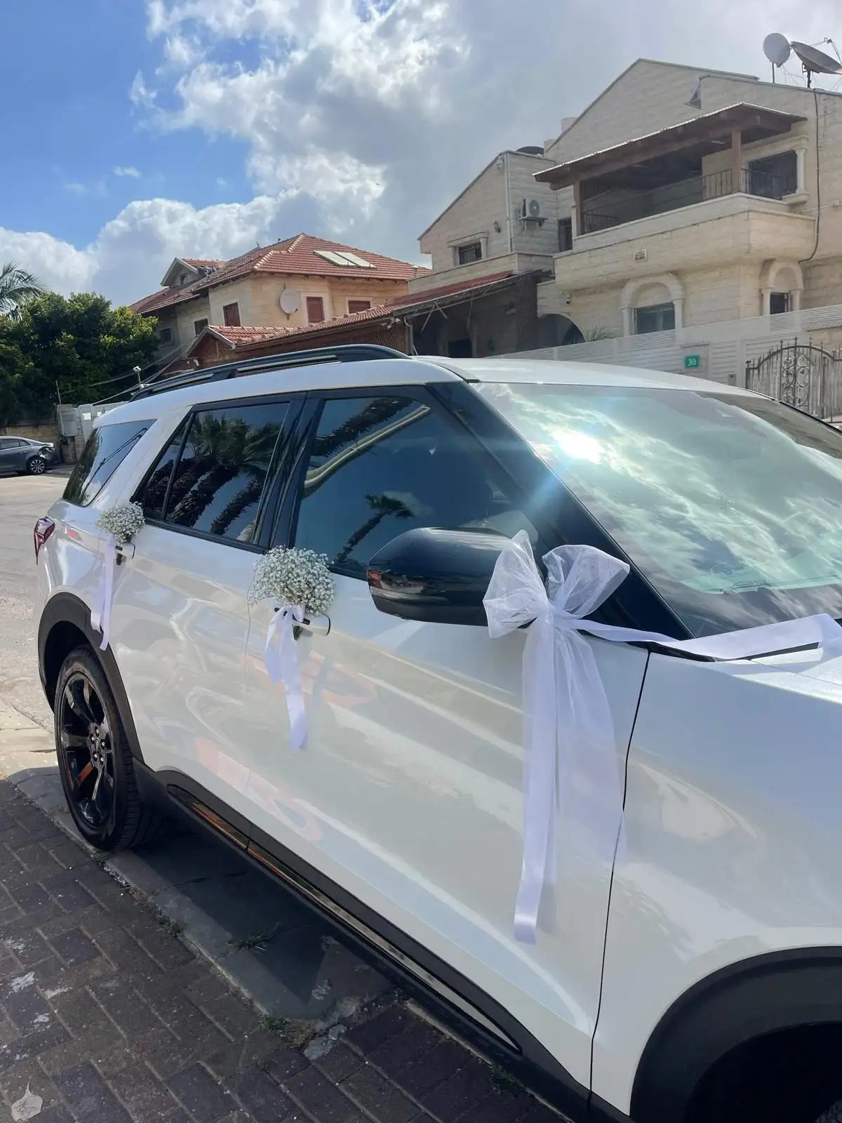 קישוטי חתונה לרכב 