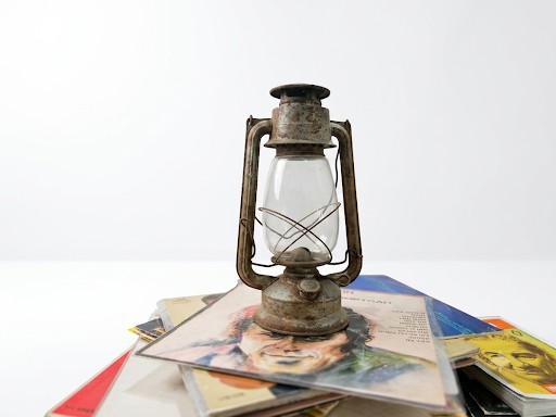 עששית ישנה שלמה ותקינה וינט'ג