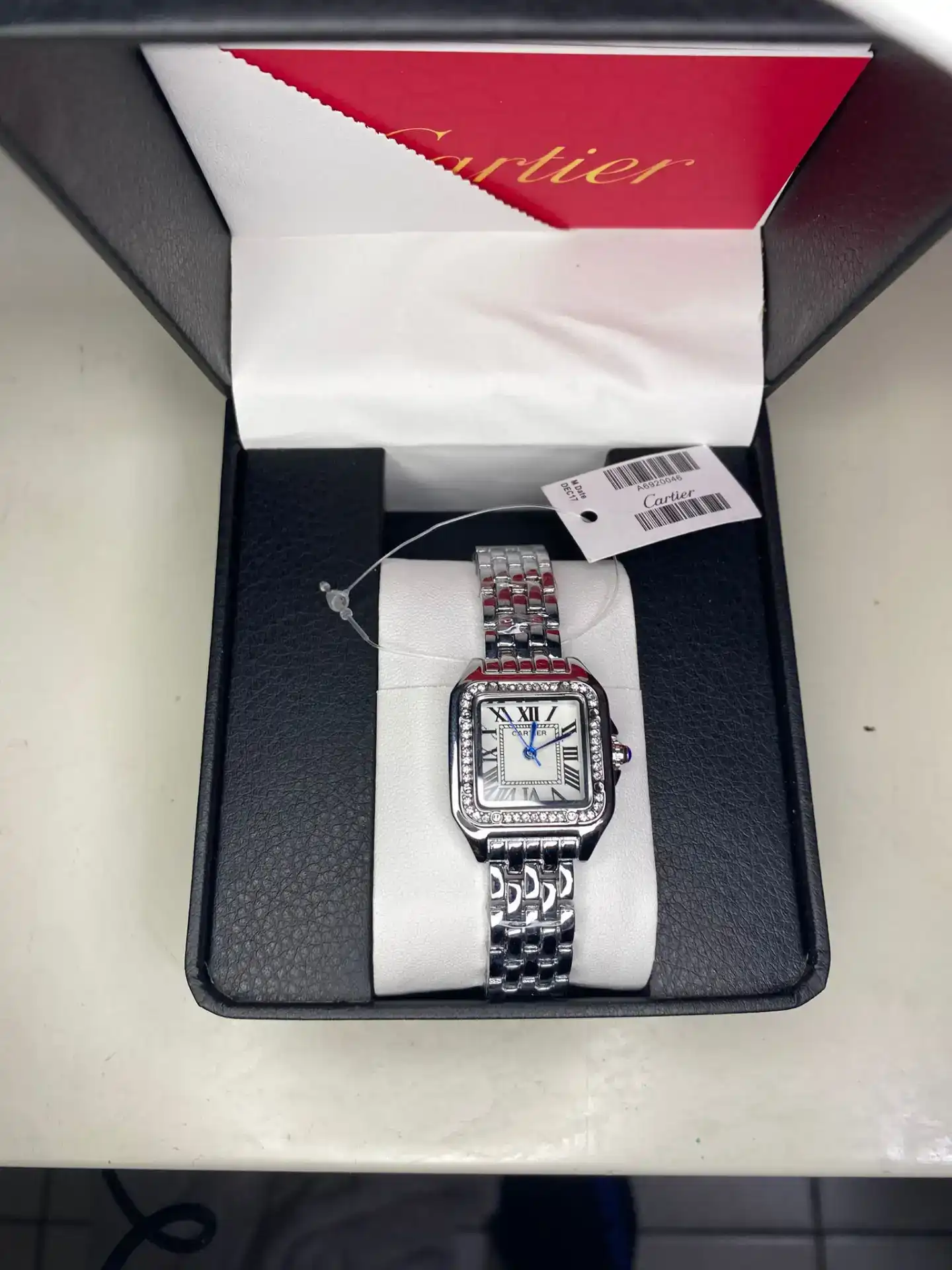 שעוני Rolex -Cartier נשים 36m רמת גימור AAA+ פול סט צבע כסף