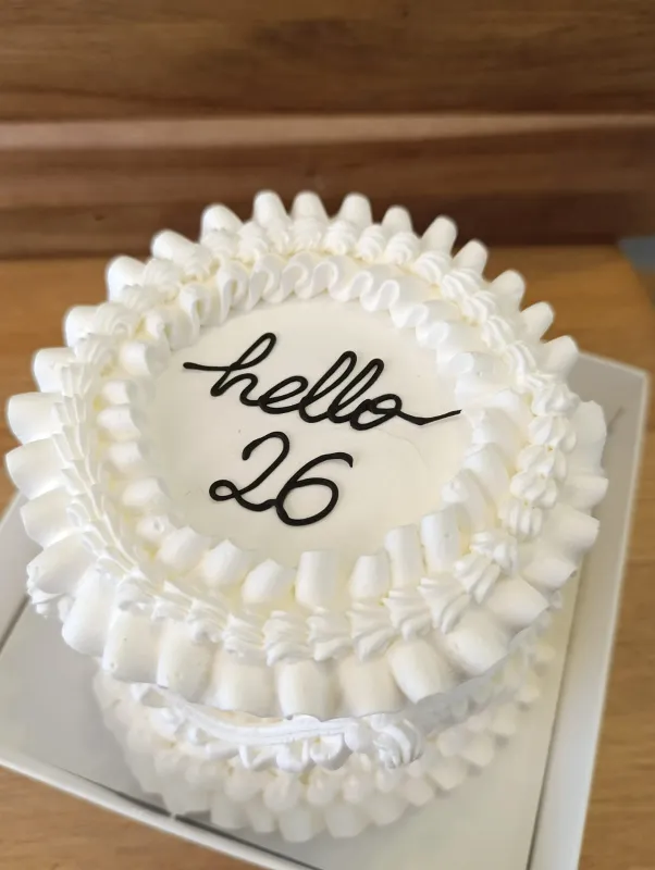 עוגת וינטג' אישית