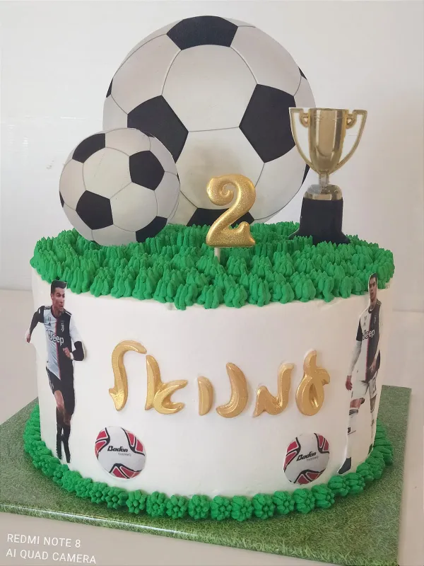 עוגת כדורגל⚽🏆