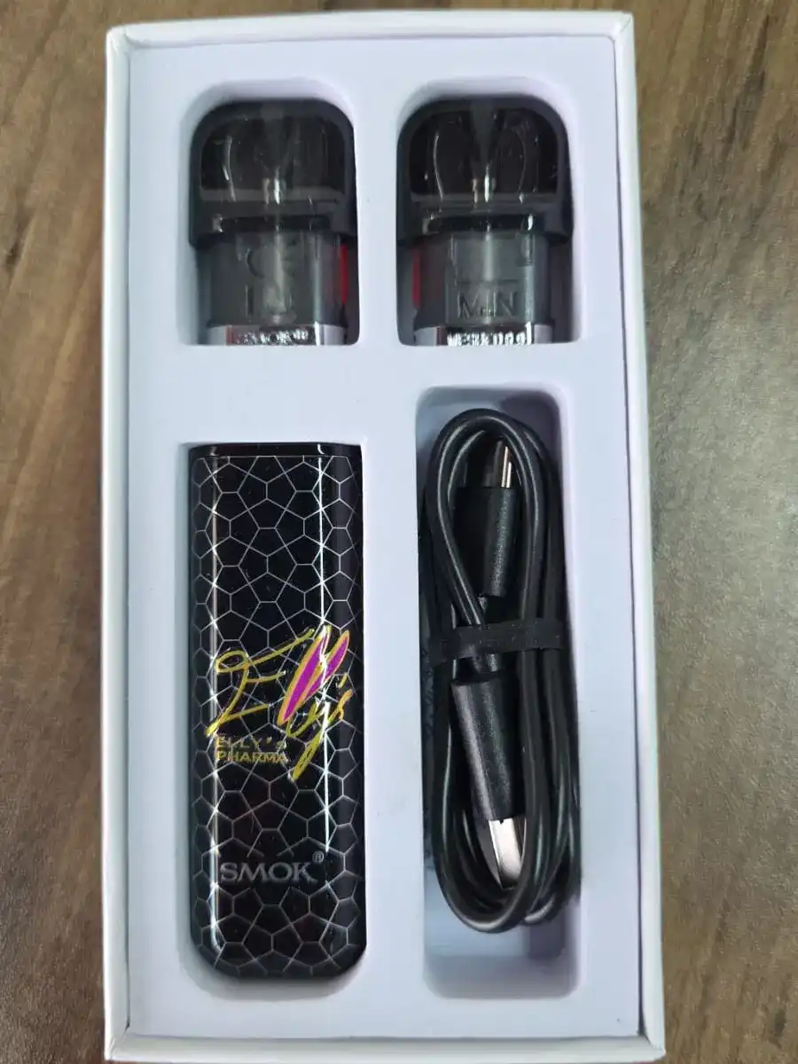 סיגריה אלקטרונית דקה + מילוי – עיצוב אלגנטי עם חמצן לחוויה מושלמת