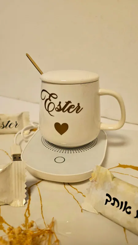 כוס מתחממת עם usb