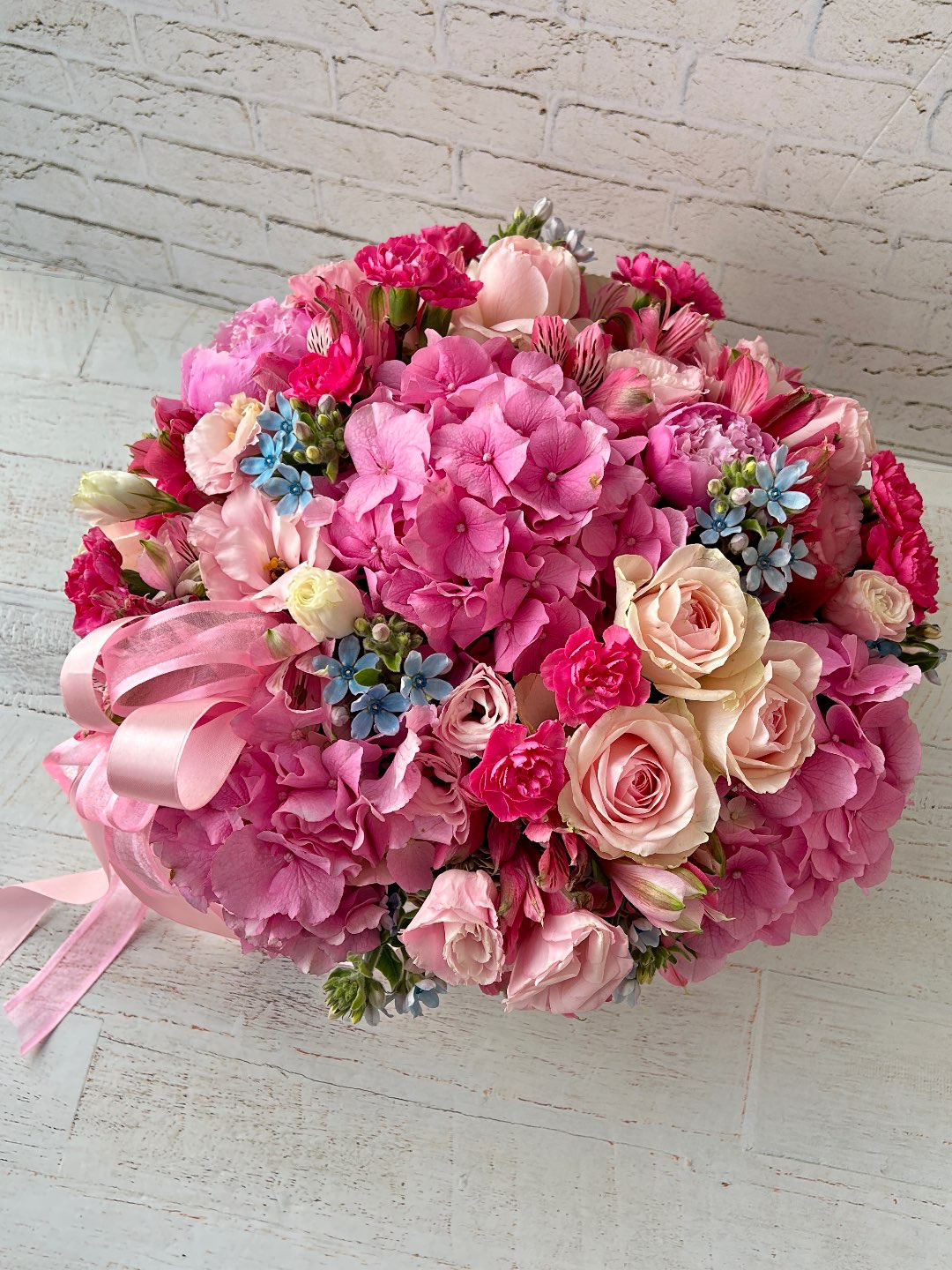 סלסלת פרחים 550₪