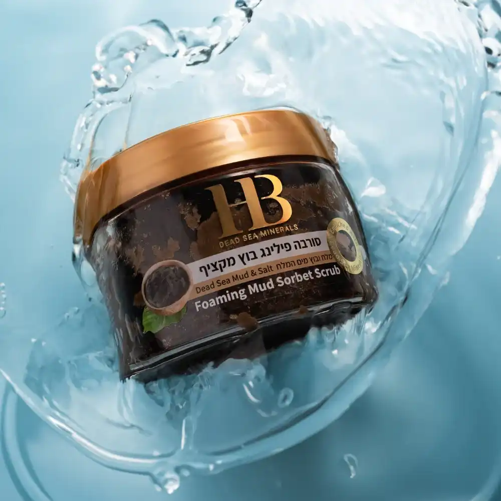 סורבה פילינג בוץ מקציף