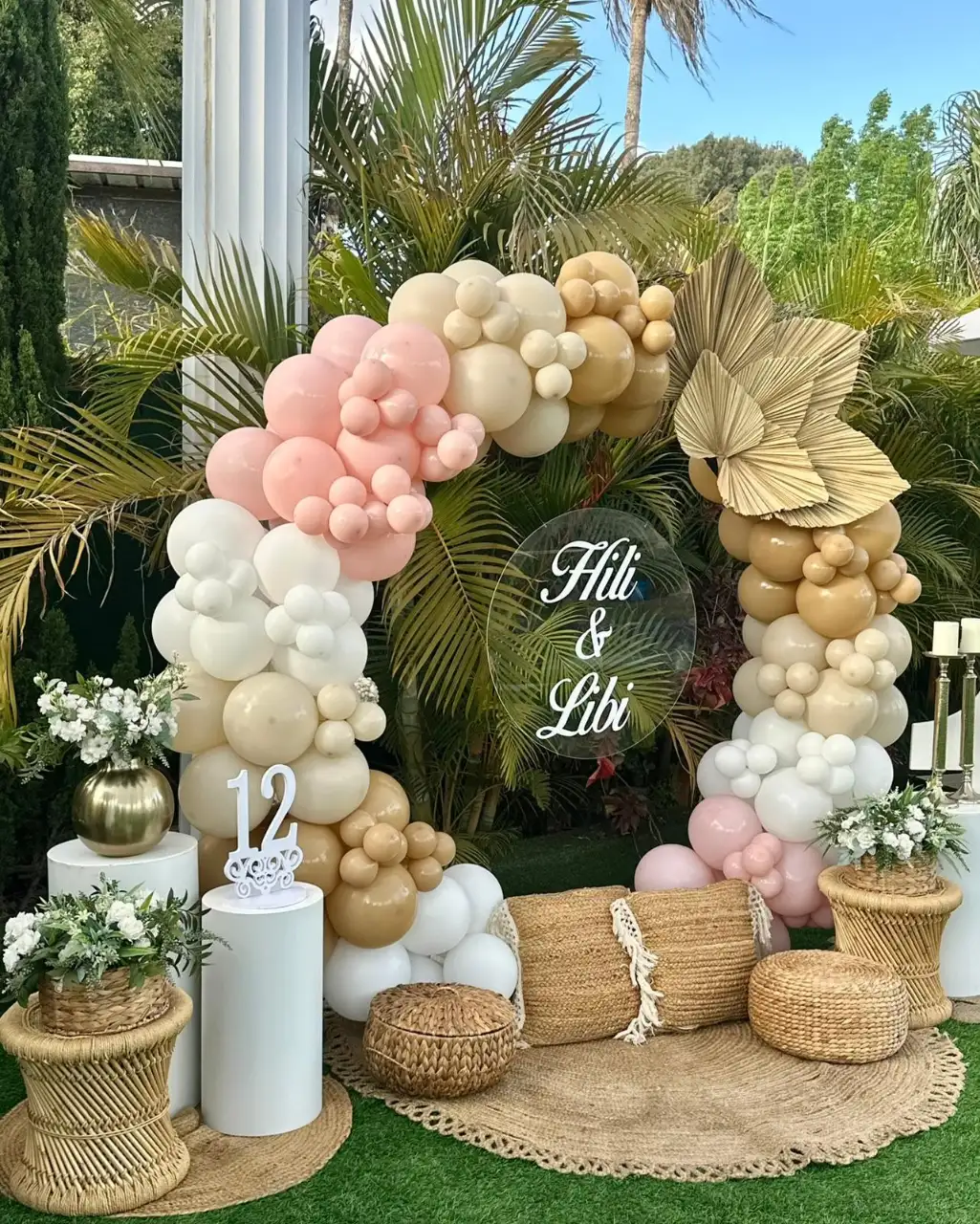 קשתות בלונים מעוצבות