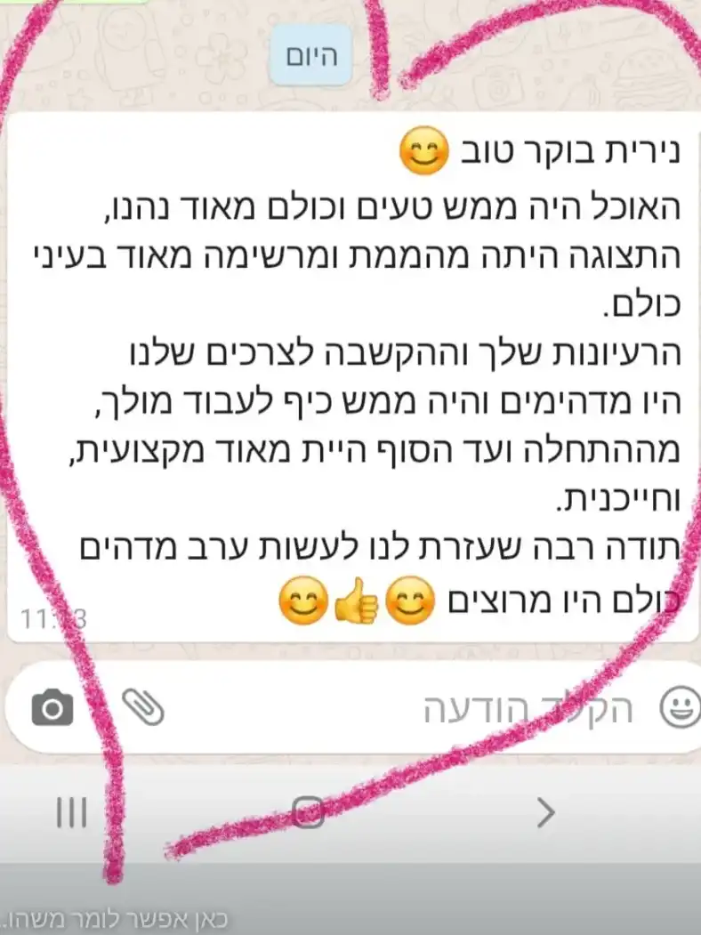 המלצות חמות מלקוחות