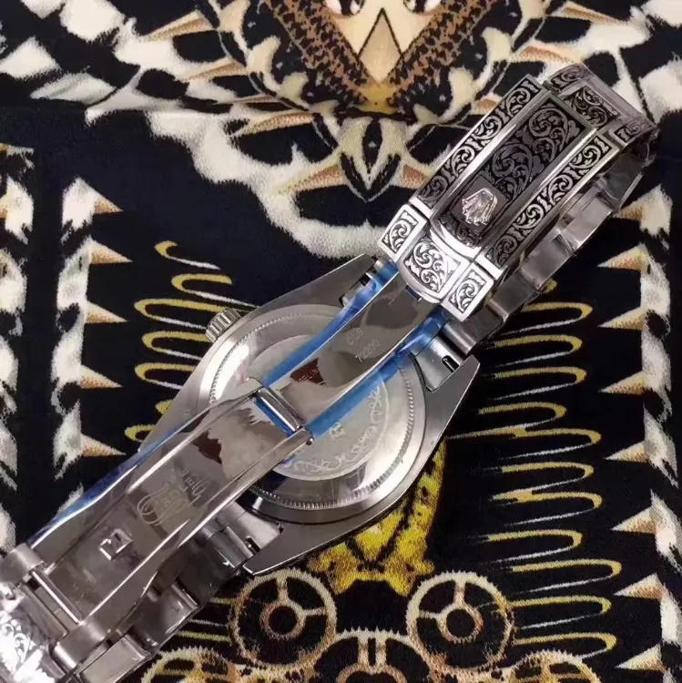 Rolex Engraved Tattoo Handmade model