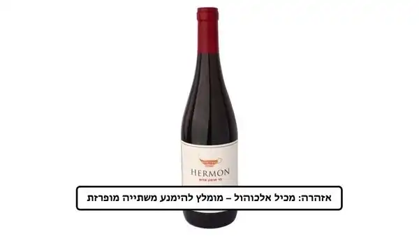 ירדן הר חרמון אדום 750 מ״ל