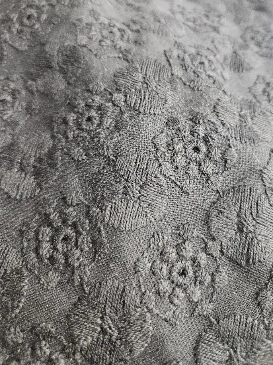 כותנה תחרה שווצרי קיים בלבן , בג, שחור.