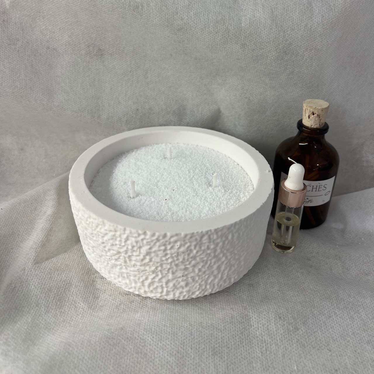 נר מרוקע עגול