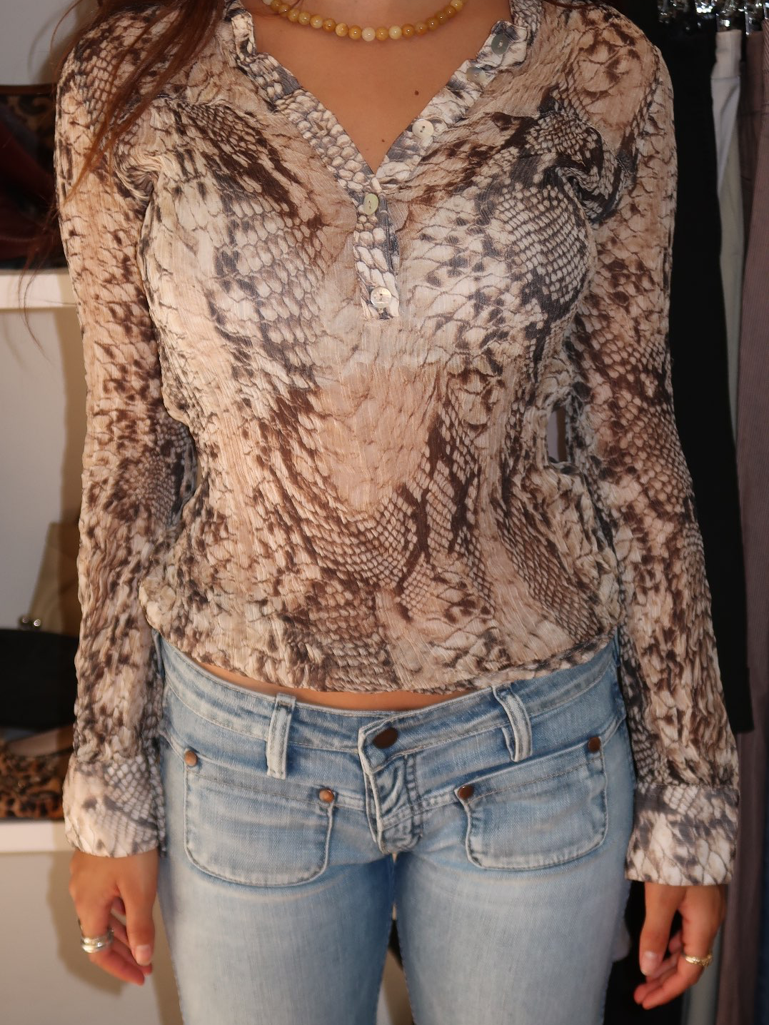 חולצה ארוכה Y2K