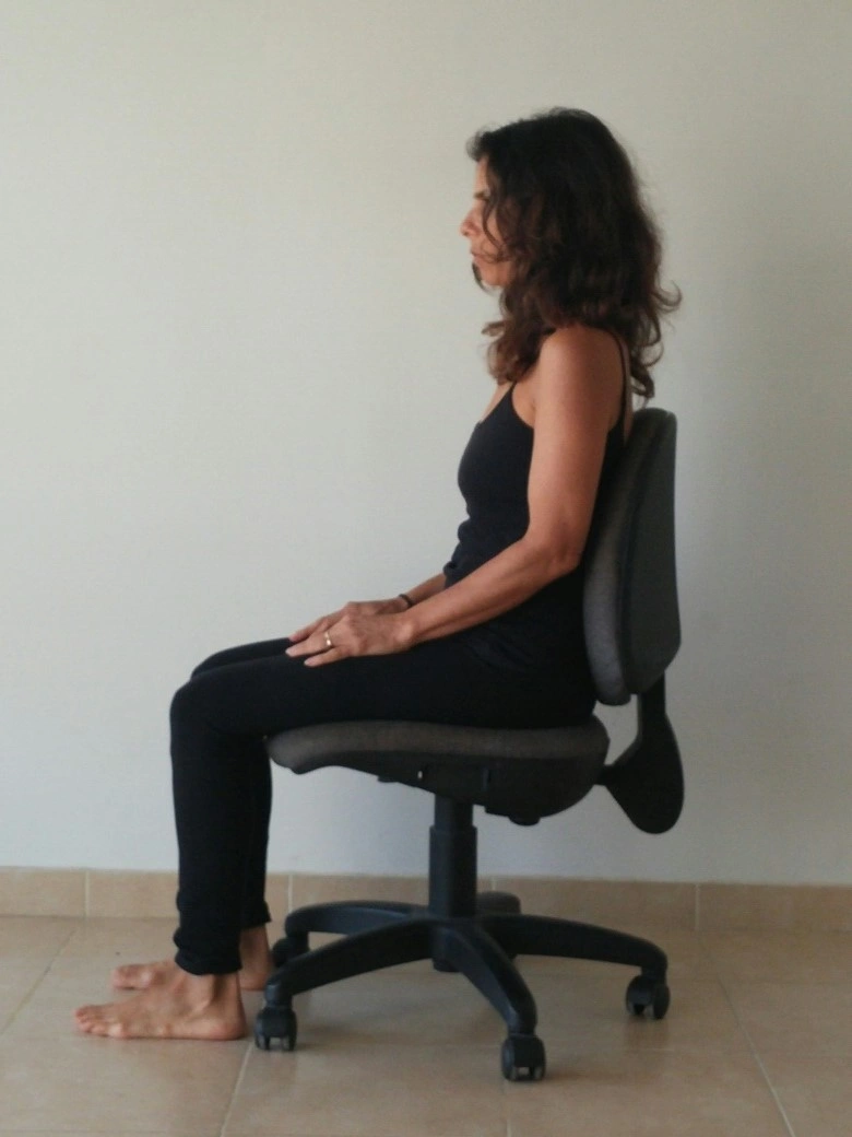 ישיבה נכונה