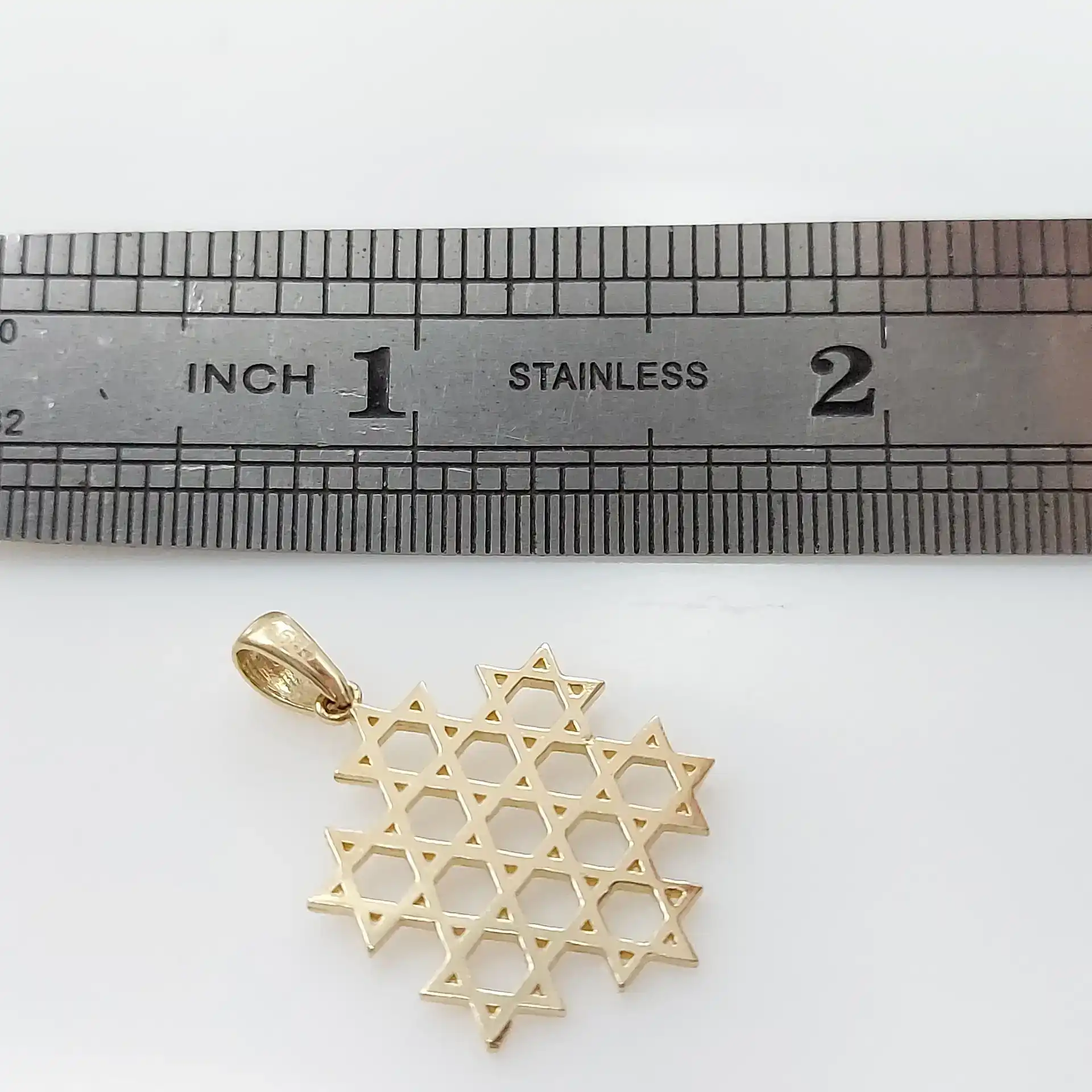 תליון  13 מגן דוד זהב 14K