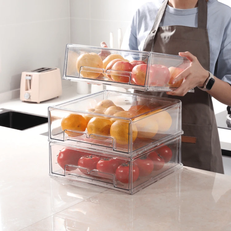 מגירת אחסון אקרילי גזית L רחבה