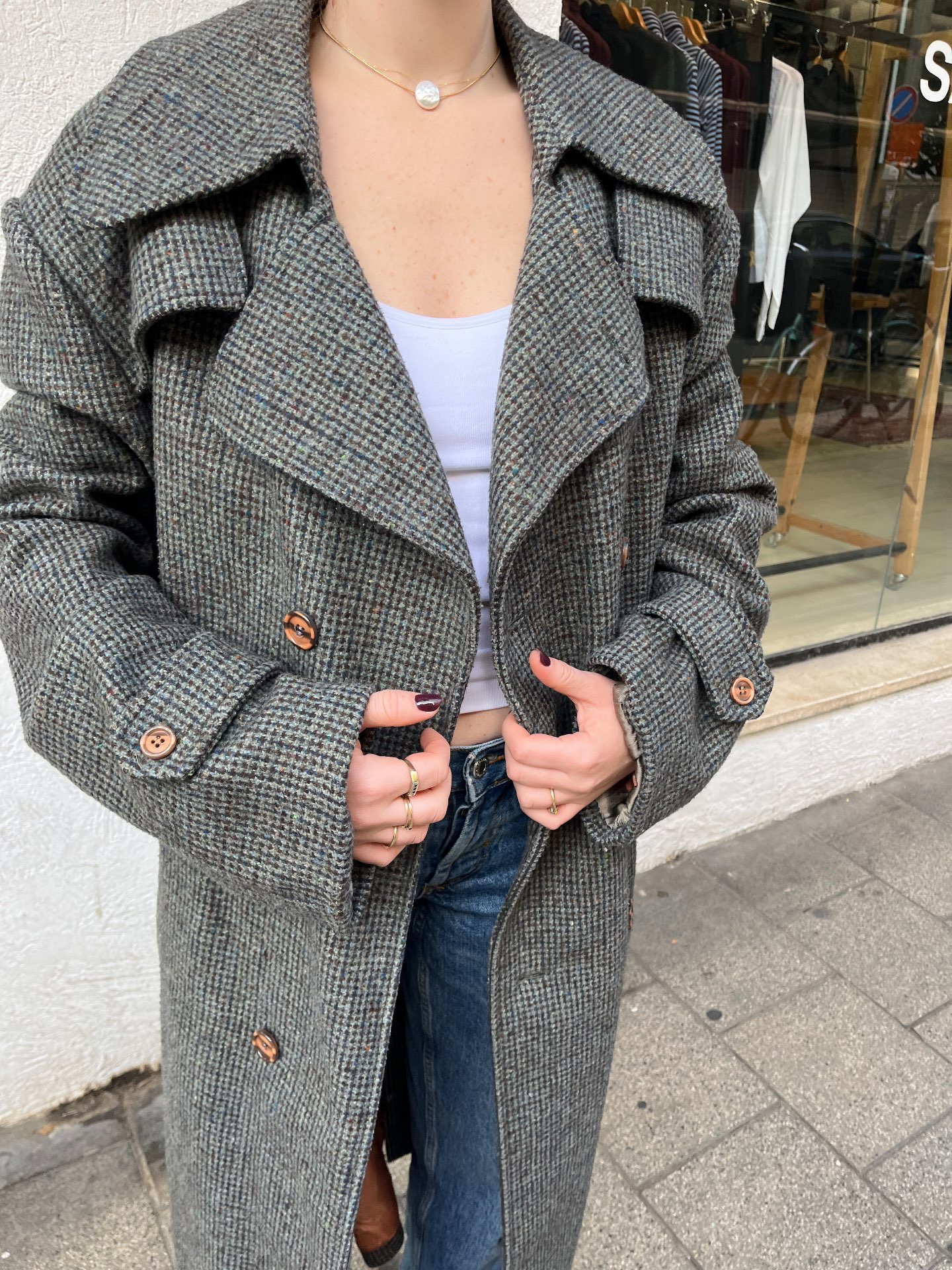 Wool Trench coat