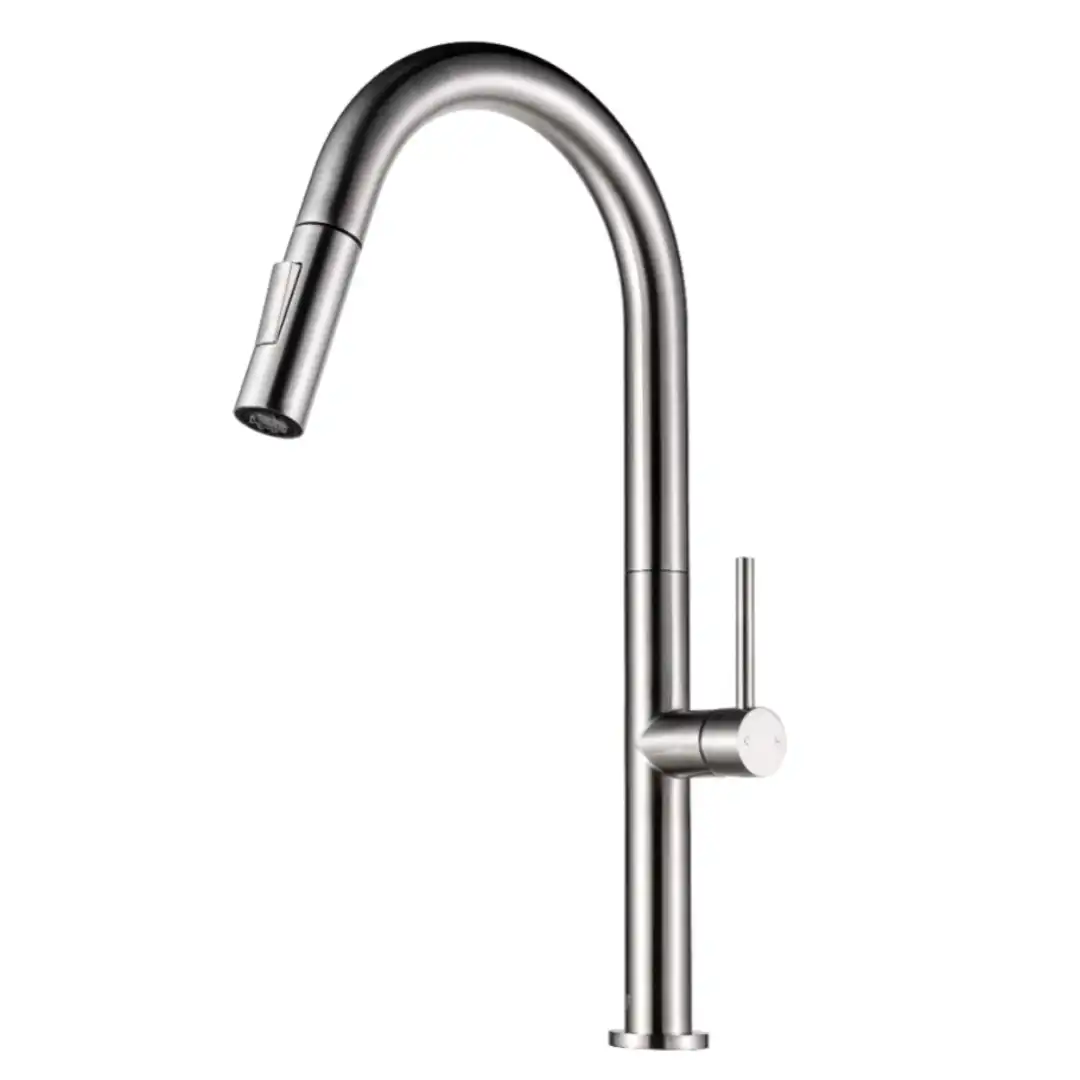 ברז מטבח מוברש 2 מצבי זרימה